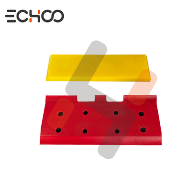 Ensembles de plaquettes en caoutchouc pour chaussures de piste pour pièces de train Wirtgen SP500 Paver routier asphalté