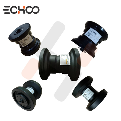 Rouleau de support adapté à l'attache du chariot de la mini-excavatrice JCB 8045