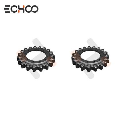 Pour Caterpillar 304CCR Chain Sprocket Mini Excavator Cadre du chariot