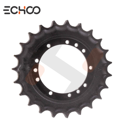 La roue à roulettes d'entraînement s'adapte au composant du châssis de l'excavatrice Hitachi ZX27U