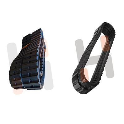 Piste en caoutchouc KX61-3 pour pièces de chariot de mini-pelles Kubota