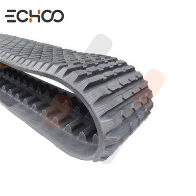 Piste en caoutchouc ZX27U-2 pour mini-pelles pièces de rechange en caoutchouc naturel de haute qualité
