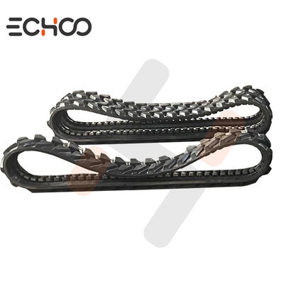 Chenille en caoutchouc U55-5 pour mini-pelle - Pièces de rechange en caoutchouc naturel de qualité supérieure