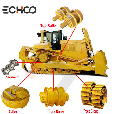 D10N Roue de roulement à ralenti Rouleau supérieur Rouleau à roulement à rails Groupe de roulement à rails Dozer Parties de train d'atterrissage Fabricant