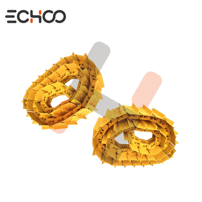 Maillon de Chenille 6S9076 avec Patins pour Pièces de Train de Roulement de Bulldozer Caterpillar Fabricant de Pièces de Rechange OEM Accessoires Supérieurs