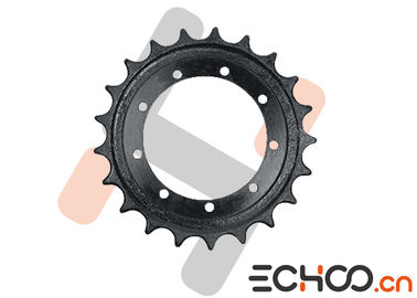 Pignons d'excavatrice de noir d'acier inoxydable mini pour Hitachi EX30 de haute résistance